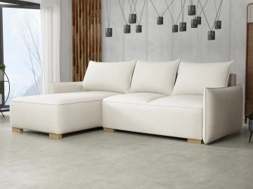 Ecksofa Gyrfit L mit Bettkasten und Schlaffunktion