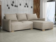Ecksofa Gyrfit L mit Bettkasten und Schlaffunktion