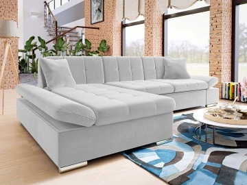 Ecksofa Laviva mit Bettkasten und Schlaffunktion Premium