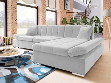Ecksofa Laviva mit Bettkasten und Schlaffunktion Premium
