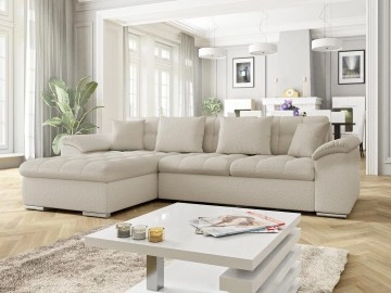 Ecksofa Dino mit Bettkasten und Schlaffunktion Premium