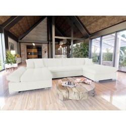 Wohnlandschaft Agata mit zwei Bettkästen und Schlaffunktion Premium
