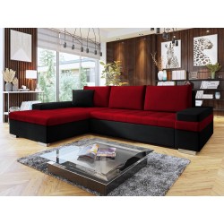 Miniaturbild von Ecksofa Kanton Mini mit Bettkasten und Schlaffunktion Premium