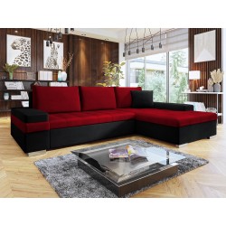 Miniaturbild von Ecksofa Kanton Mini mit Bettkasten und Schlaffunktion Premium