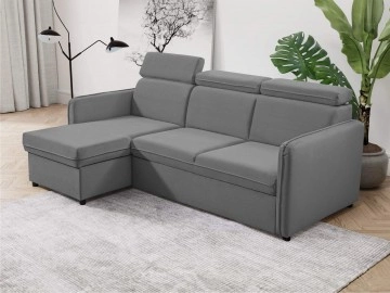 Ecksofa Nivorra Mini mit Bettkasten und Schlaffunktion