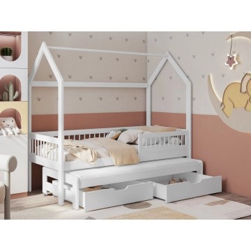 Kinder Hausbett Karlix 80