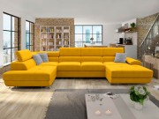 Wohnlandschaft Alvin Bis mit Schlaffunktion und Bettkasten Premium