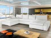 Wohnlandschaft Caro mit Bettkasten und Schlaffunktion Premium