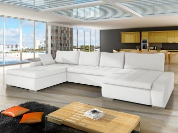 Wohnlandschaft Caro mit Bettkasten und Schlaffunktion Premium