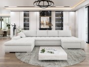 Wohnlandschaft Caro mit Bettkasten und Schlaffunktion Premium