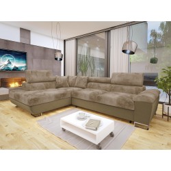 Miniaturbild von Ecksofa Alvin mit Schlaffunktion und Bettkasten Premium