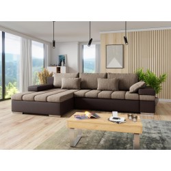 Miniaturbild von Ecksofa Kanton mit Bettkasten und Schlaffunktion