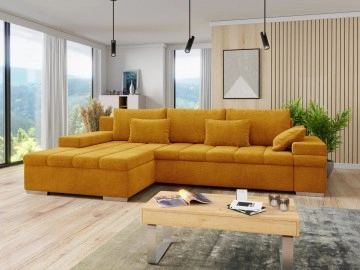 Ecksofa Kanton mit Bettkasten und Schlaffunktion