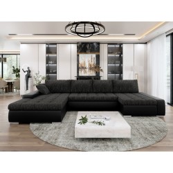 Wohnlandschaft Caro mit Bettkasten und Schlaffunktion