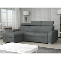 Ecksofa Losar 2rLC mit Schlaffunktion und Bettkasten