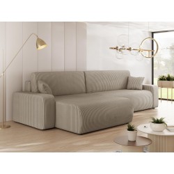 Miniaturbild von Ecksofa Easton Maxi Cord mit Bettkasten und Schlaffunktion