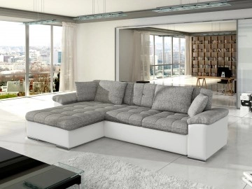 Ecksofa Dino mit Bettkasten und Schlaffunktion