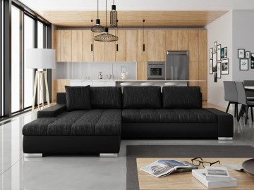 Ecksofa Herkules mit Schlaffunktion und Bettkasten