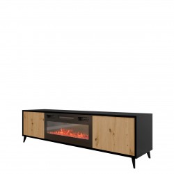 Miniaturbild von TV-Lowboard Oksawi EF mit Kamin