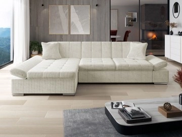 Ecksofa Laviva mit Bettkasten und Schlaffunktion