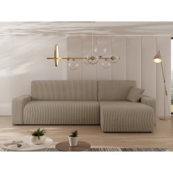 Ecksofa Easton L Cord mit Bettkasten und Schlaffunktion