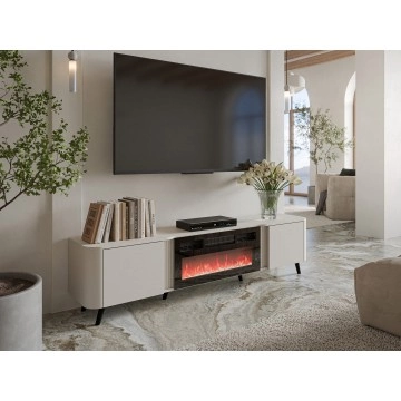 TV-Lowboard Newort 200 EF mit Kamin