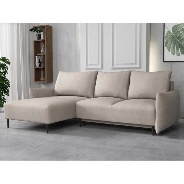 Ecksofa Waluri L mit Bettkasten und Schlaffunktion