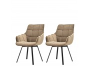 Polsterstuhl Dolior (2er-Set)