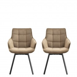 Polsterstuhl Dolior (2er-Set)