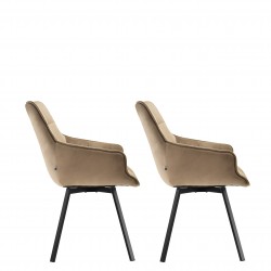 Polsterstuhl Dolior (2er-Set)