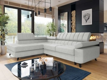 Ecksofa Elsie mit Bettkasten und Schlaffunktion Premium