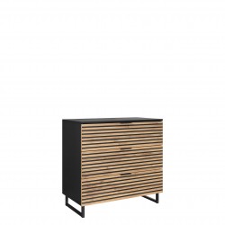 Kommode Surezi 3S mit 3 Schubladen