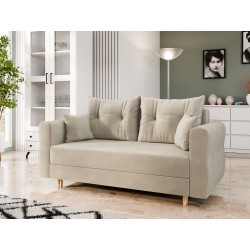 Sofa Saniolan 2 mit Schlaffunktion und Bettkasten