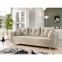 Sofa Saniolan S 3 mit Schlaffunktion und Bettkasten