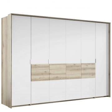 Großer Falttüren-Kleiderschrank Persearo 310