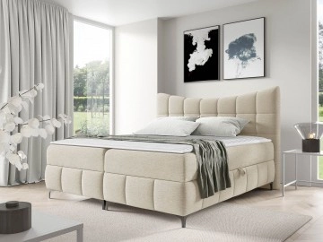 Boxspringbett mit zwei Bettkästen Zelfa