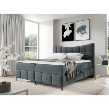 Boxspringbett mit zwei Bettkästen Zelfa (120x200)
