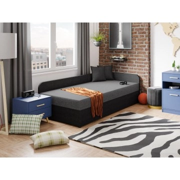 Einzelbett mit Bettkasten Draban