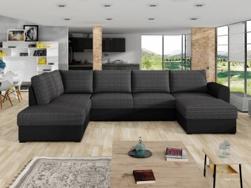 Wohnlandschaft Szafran mit zwei Bettkästen und Schlaffunktion