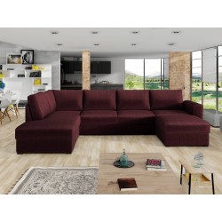 Miniaturbild von Wohnlandschaft Szafran mit zwei Bettkästen und Schlaffunktion Premium
