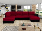 Wohnlandschaft Szafran mit zwei Bettkästen und Schlaffunktion Premium