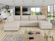 Wohnlandschaft Szafran mit zwei Bettkästen und Schlaffunktion Premium