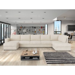Wohnlandschaft Szafran Large mit zwei Bettkästen und Schlaffunktion Premium