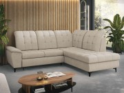 Ecksofa Cadriel mit Schlaffunktion und Bettkasten