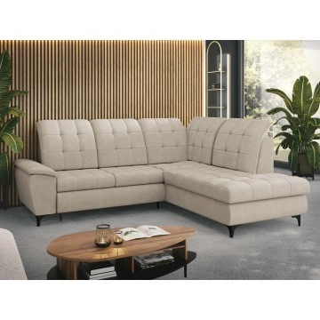 Ecksofa Cadriel mit Schlaffunktion und Bettkasten