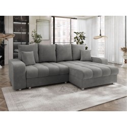 Miniaturbild von Ecksofa Nelwe mit Schlaffunktion und zwei Bettkästen