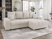 Ecksofa Nelwe mit Schlaffunktion und zwei Bettkästen