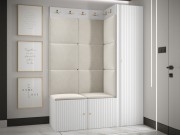 Garderobenset mit Sitzbank Towiro Slim IX