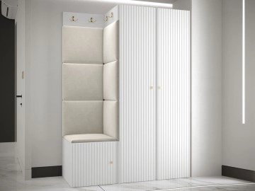 Garderobenset mit Schuhschrank Towiro Slim XXIII
