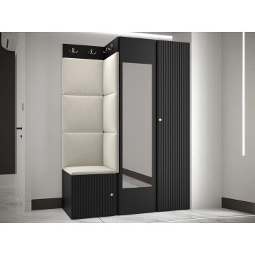 Garderobenschrank mit Sitzbank Towiro Slim XXIV